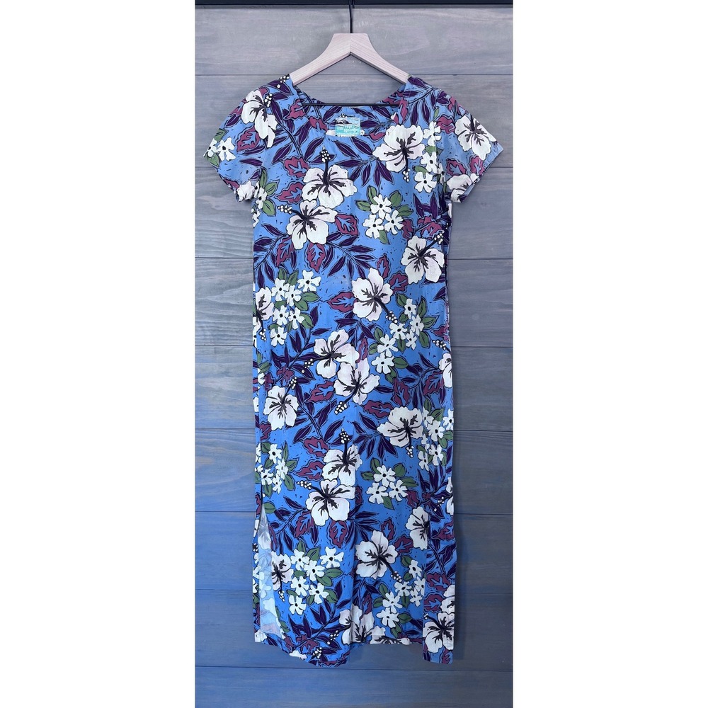 Reyn Spooner Dress Linen‎ Blend Size Small Hawaiian Floral
